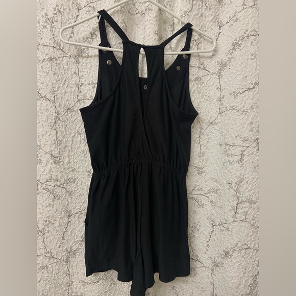 Derek Heart Black Romper Size S - Picture 4 of 6